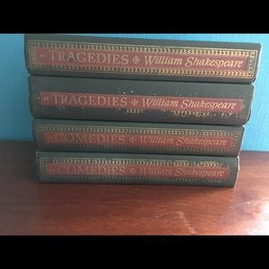 Vintage 1944 Shakespeare comedies and tragedies